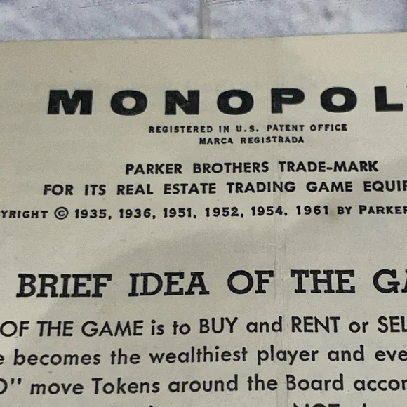 Vintage Monopoly Board game - Picture 8 of 8